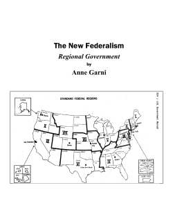 The New Federalism