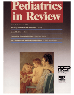 iiiI - Pediatrics in Review