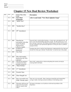 Chapter 15 New Deal Review Worksheet