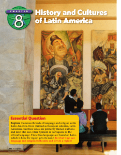 History and Cultures - Vanlue Local School