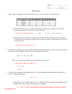 3. The sum of two integers with different signs is 13. Write an