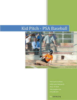 Kid Pitch - PSA Baseball