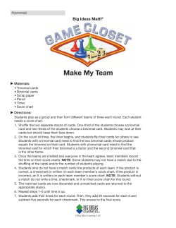 English - Big Ideas Math