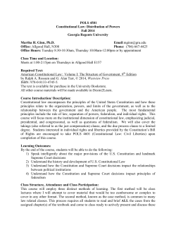 Admin Law - Augusta University