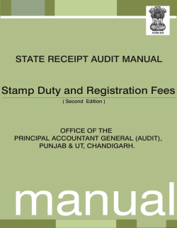 Stamp Duty and Registration Fees