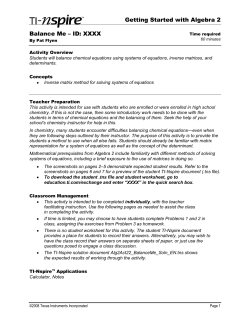 Key to chemical equations