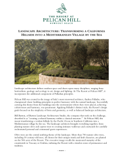 Landscape Architecture - The Resort at Pelican Hill