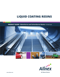 liquid coating resins