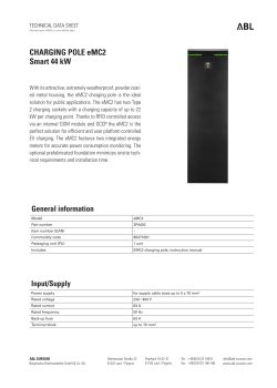 CHARGING POLE eMC2 Smart 44 kW