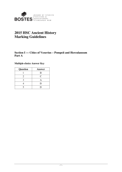 2015 HSC MG Ancient History