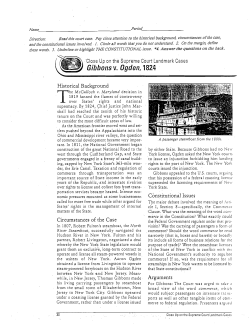 Gibbons v. Ogden, 1824