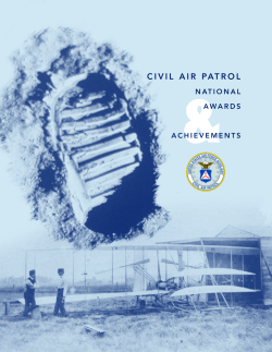 CAP achievements book - Aerospace Education