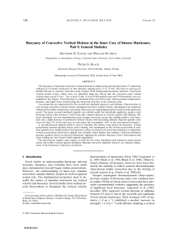 Buoyancy of Convective Vertical Motions in the Inner Core of Intense