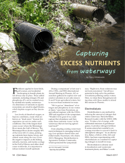 from waterways Capturing