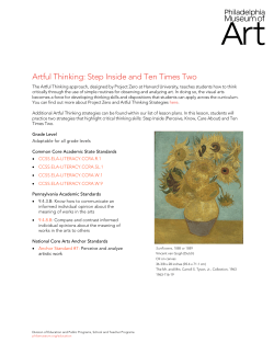 Artful Thinking: Step Inside and Ten Times Two