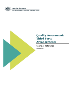 third party arrangements