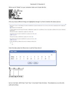 3.2: Homework Question – Ethan and Drew fishing trip