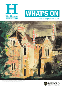 May to September 2015