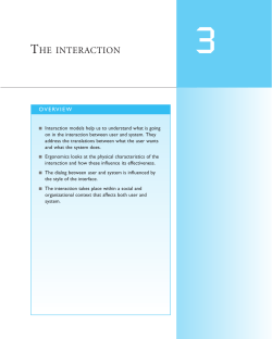 THE INTERACTION