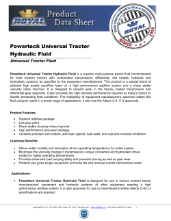 Powertech Universal Tractor Hydraulic Fluid