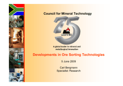Developments in Ore Sorting Technologies