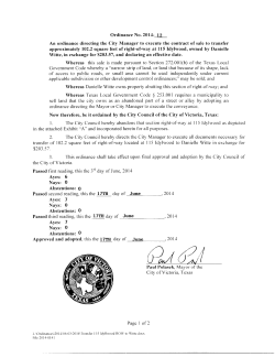 Government Code whereby a " narrow strip of land, or land that