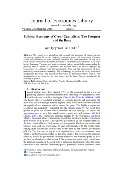 Journal of Economics Library