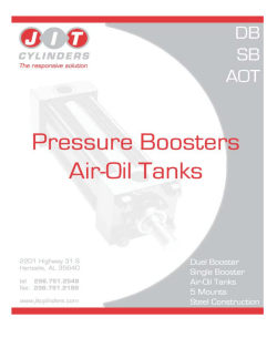 Pressure Boosters - JIT Military Sales