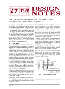 New 12-Bit Data Acquisition Systems Communicate with