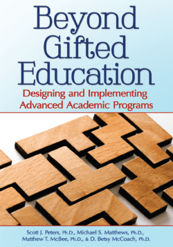 Beyond Gifted Education
