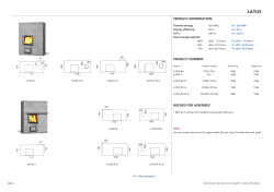PRODUCT INFORMATION: PRODUCT NUMBER: NEEDED FOR