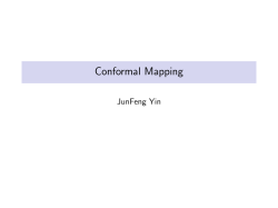 Conformal Mapping