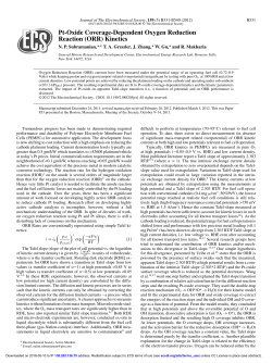 Pt-Oxide Coverage-Dependent Oxygen Reduction