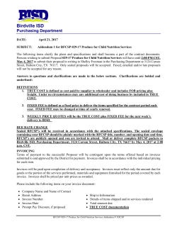 Addendum 1 - #029-17 Produce for Child Nutrition