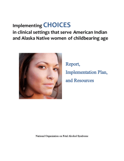 Implementing CHOICES in clinical settings that serve American
