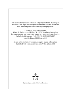 This is an author produced version of a paper published in