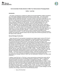 Environmentally Friendly Solutions to Meet Your