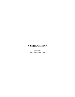 Serious Man ms - Personal Web Page