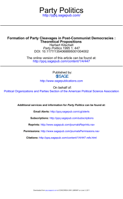 Party Politics - Rochelle Terman