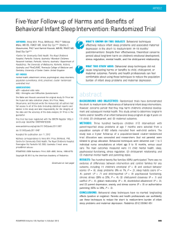 Five-Year Follow-up of Harms and Benefits