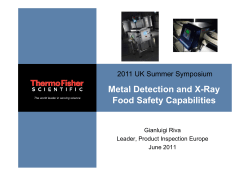 Metal Detection and X Ray Metal Detection and X