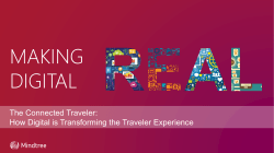 The Connected Traveler: How Digital is Transforming the