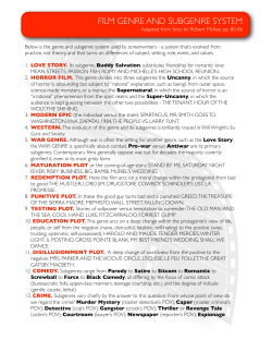 Film Genres - the FBC LifePath Website!