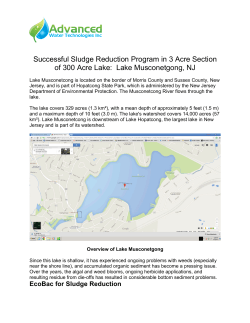 Lake Musconetgong, NJ