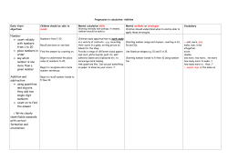 Addition Updated January 2015 - St Peter`s Catholic First School