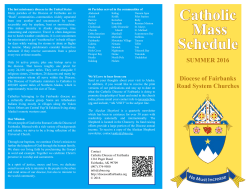 Catholic Mass Schedule