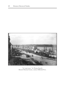 40 Mormon Historical Studies - Mormon Historic Sites Foundation