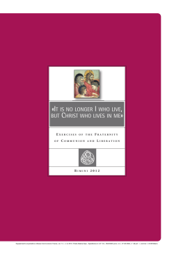 it is no longer i who live, but christ who lives in me