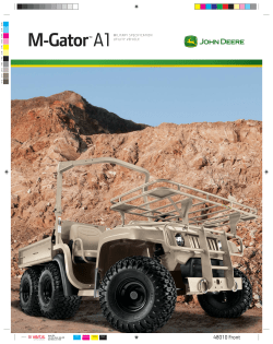 M-Gator&trade; A1 - John Deere