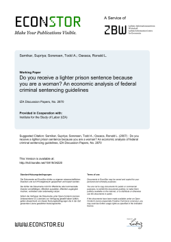 Do You Receive a Lighter Prison Sentence Because You